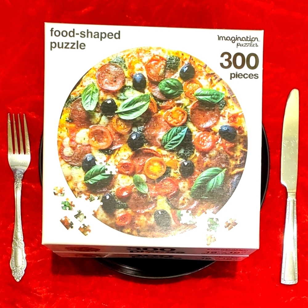 Pizza Foodie Inspired 300 Piece Jigsaw Puzzle